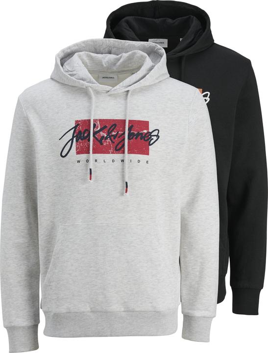 Produktbild Jack & Jones Jjtiley Sweat Hood 2pk Mp (L)