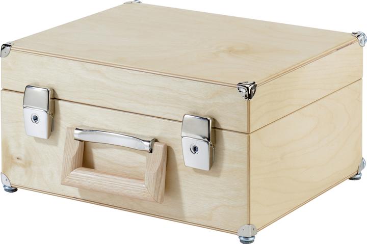 Produktbild Esselte Moderationskoffer Franken UHMMKCH, B35 x T27 x H18 cm, Holz, 2200 teilig