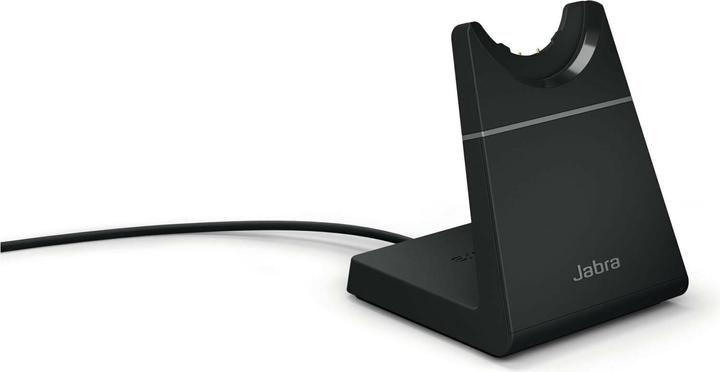 Produktbild Jabra Headset Evolve2 65 Duo UC Schwarz, USB-A, Ladestation (Kabellos, USB-A)