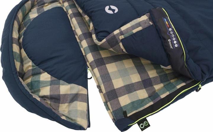 Produktbild Outwell Schlafsack Camper Lux Polyester, Dunkelblau, Anzahl (235 cm)