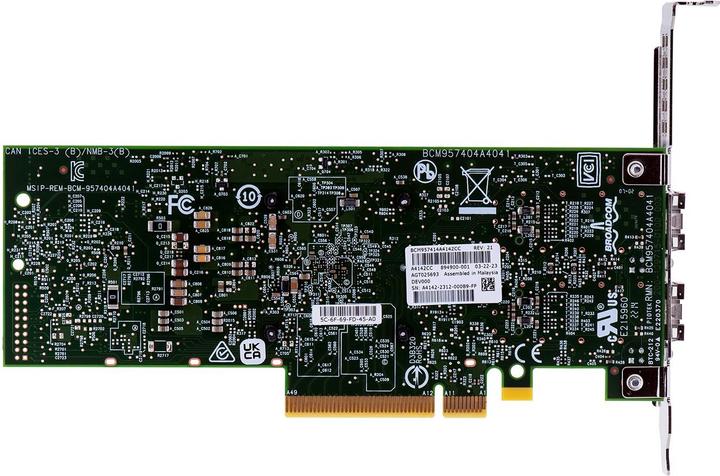 Actual product image Broadcom Assy Top BCM957414A4142CC Cloud (PCI-E x8)