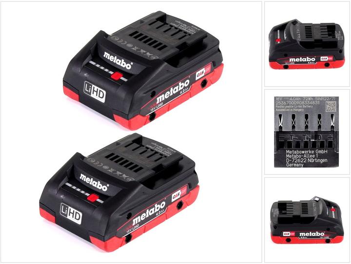 Image du produit Metabo Kit de batterie (18 V)