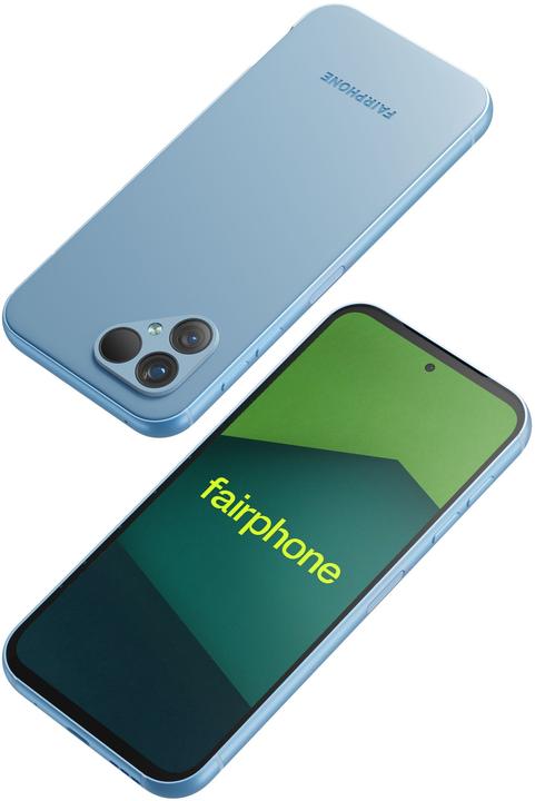 Actual product image Fairphone 5 (256 GB, Sky blue, 6.46", SIM + eSIM, 50 Mpx, 5G)