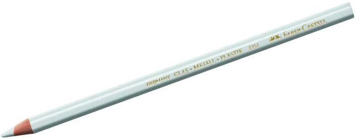 Faber-Castell Marcatore a secco 2251 3,8mm bianco (Bianco, 3.80 mm, 1 x)