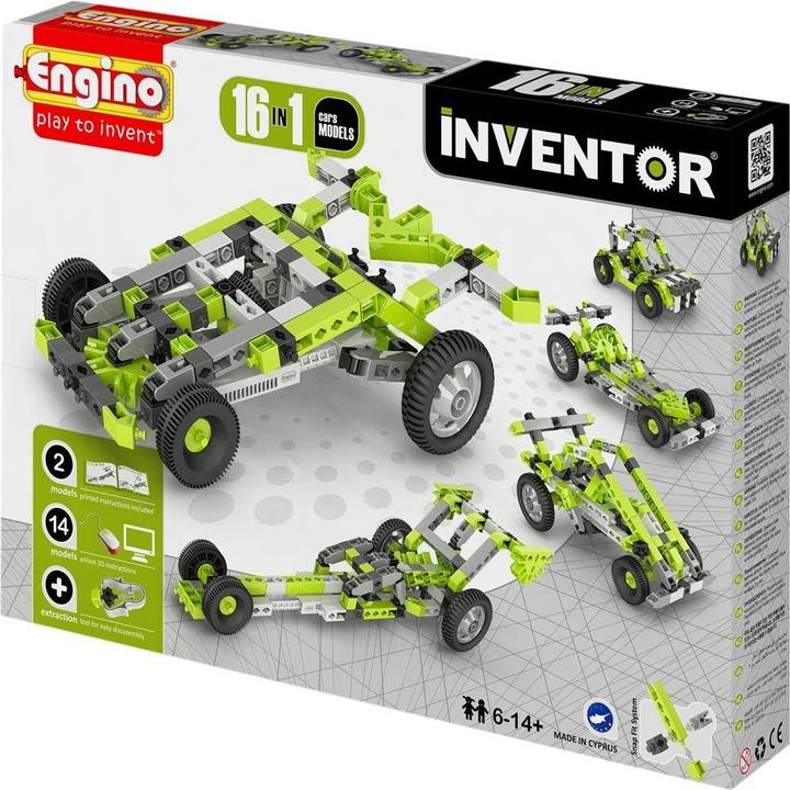 Engino Cars 16 Models