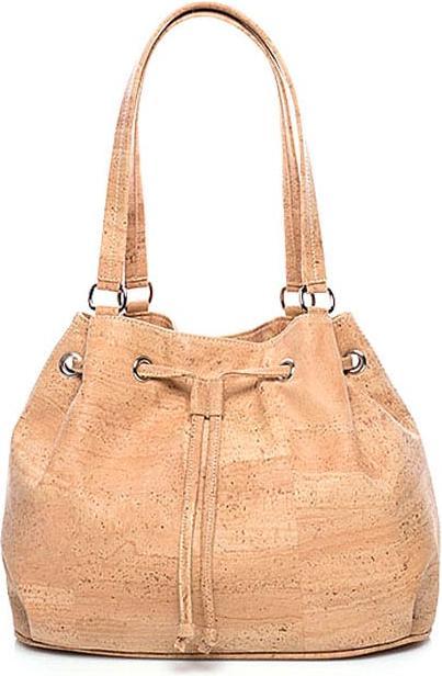 Marla Pais Schultertasche «Melezza» natur