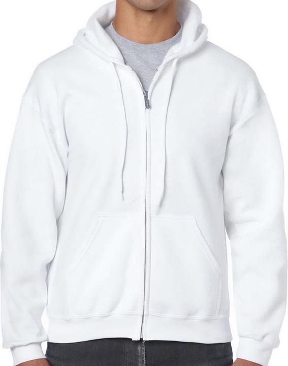 Actual product image Gildan Mens Heavy Blend Full Zip Hoodie (L)