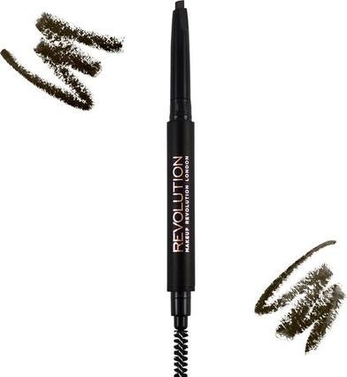 Immagine prodotto Makeup Revolution Duo Brow Definer (Dark Brown)