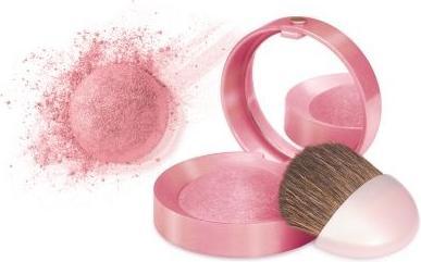 Actual product image Bourjois Little Round Potusher Gown For Cheeks 34 Rose D'Or 2.5G (34 Rose d'or)