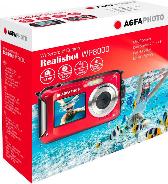 Produktbild AGFAPHOTO Realishot WP8000 (24.24 Mpx, 1/3.06")
