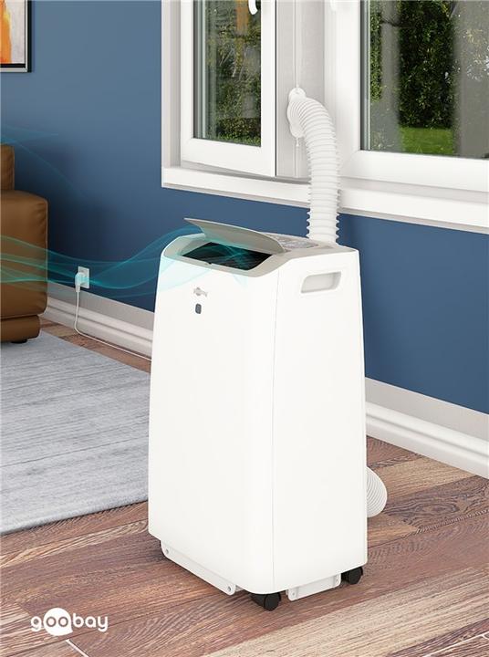 Produktbild Goobay Lokales Klimagerät 9000 BTU/2600 W mit Fernbedienung und Timer (20 m², 9000 BTU/h)