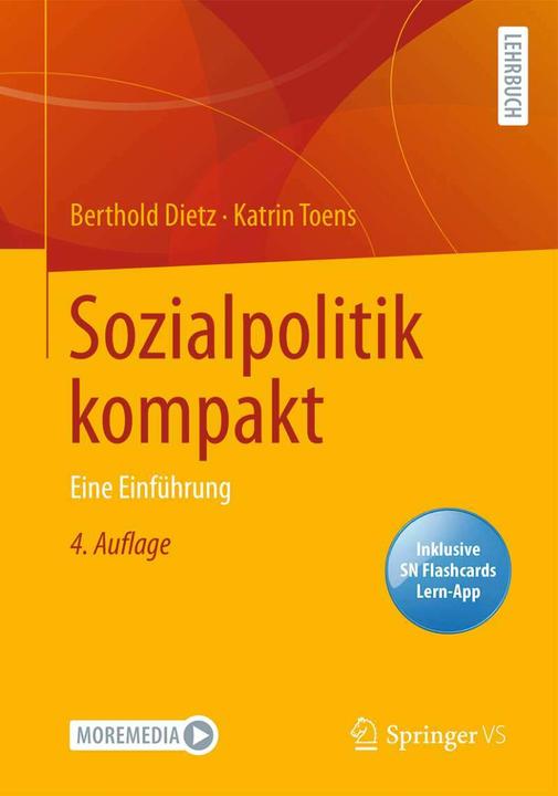 Produktbild Sozialpolitik kompakt (Deutsch, Berthold Dietz, Katrin Toens, 2022)