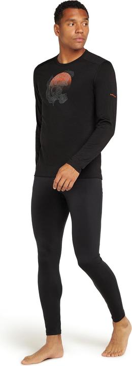 Actual product image Icebreaker Merino 200 Oasis L/S Crewe Ruapehu Round (L)