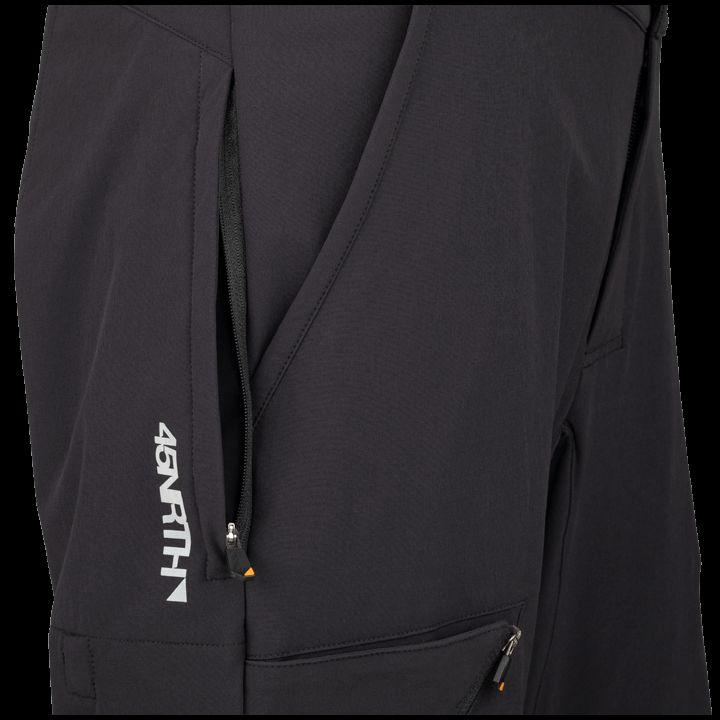 Immagine prodotto 45NRTH Pantaloni softshell Naughtvind da uomo, nero, S (S)