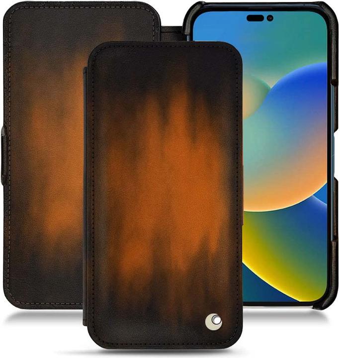 Actual product image Noreve Horizontal leather flap shell (Apple iPhone 14)
