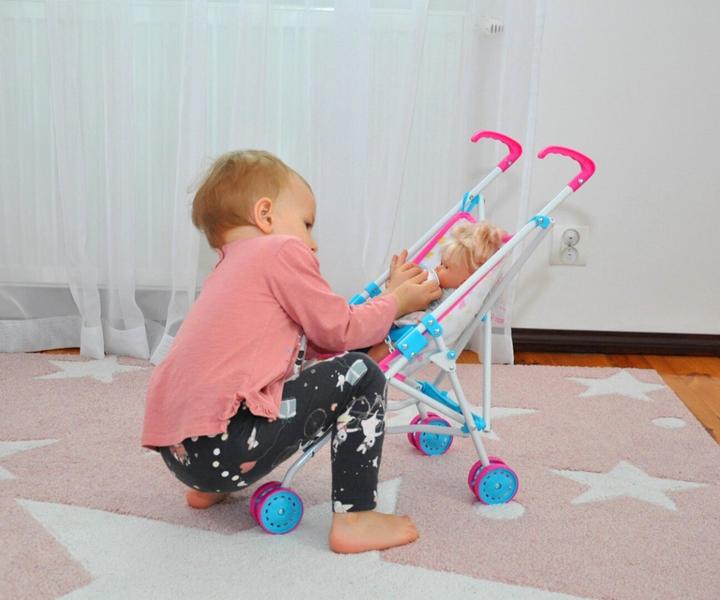Produktbild Mally Wózek dla lalek Julia Candy