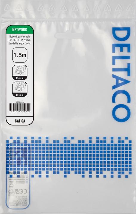 Produktbild Deltaco 1902633 (U/UTP, CAT6a, 1.50 m)