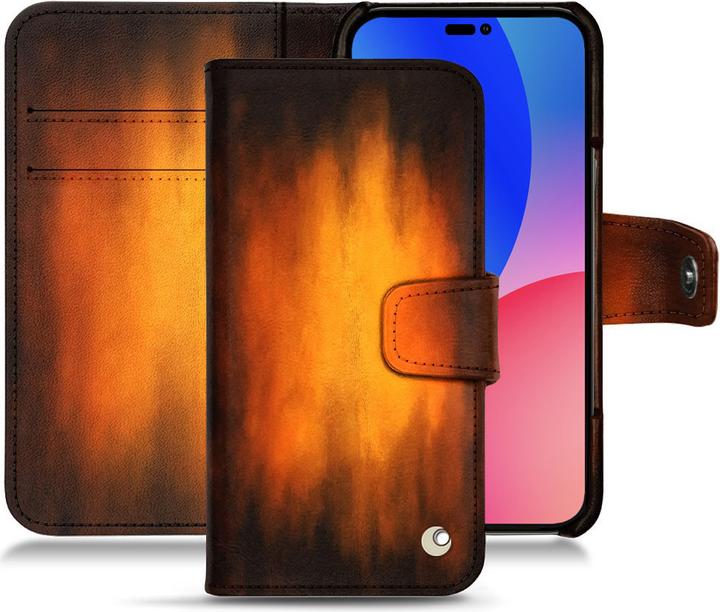 Actual product image Noreve Leather wallet with horizontal flap (Apple iPhone 14 Pro Max)