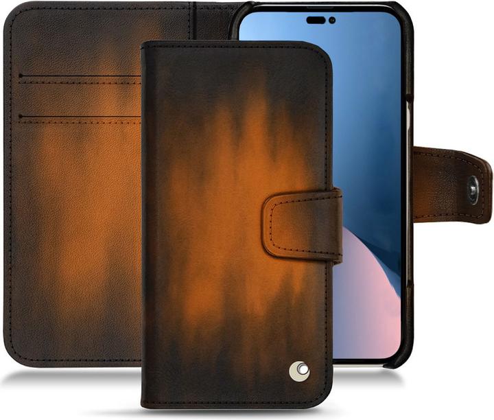 Actual product image Noreve Leather wallet with horizontal flap (Apple iPhone 14 Plus)
