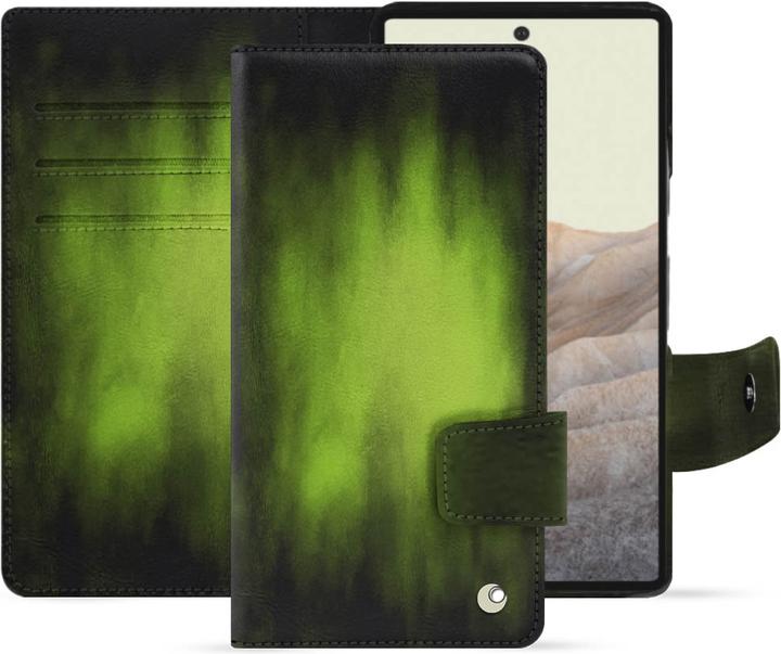 Actual product image Noreve Leather wallet with horizontal flap (Google Pixel 7)