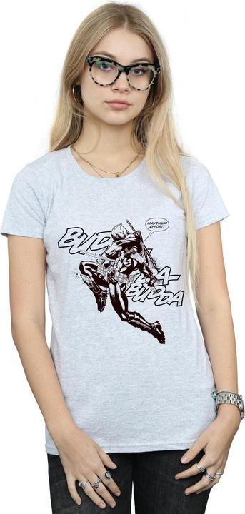 Immagine prodotto Deadpool Budda Budda Maglietta Donna (M)