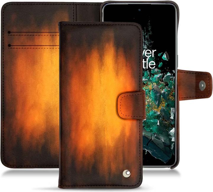 Actual product image Noreve Leather wallet with horizontal flap (OnePlus 10T)