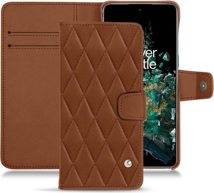 Actual product image Noreve Leather wallet with horizontal flap (OnePlus 10T)
