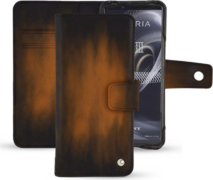 Actual product image Noreve Leather wallet with horizontal flap (Sony Xperia 5 III)