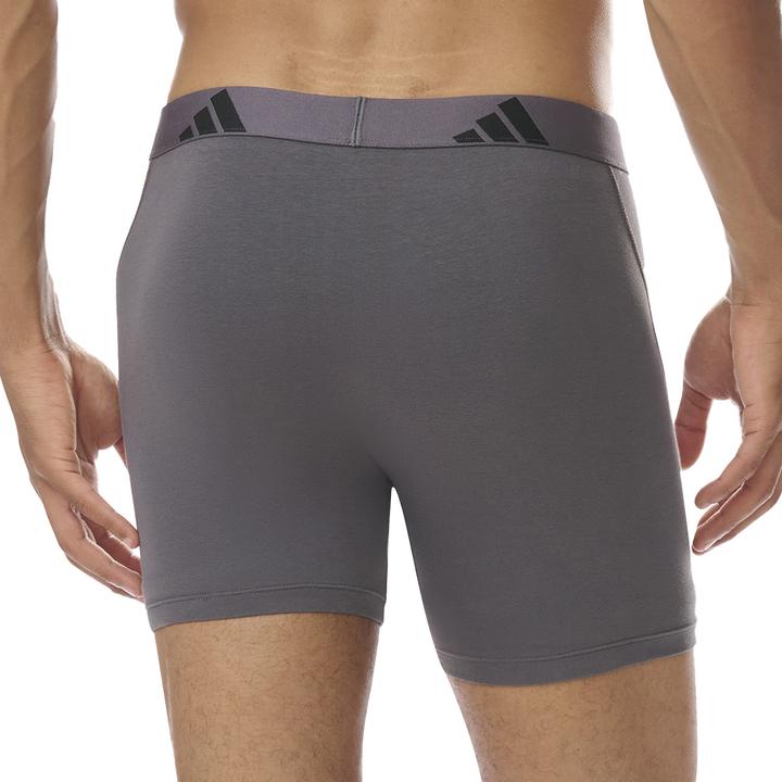 Immagine prodotto adidas Confezione da 6 pacchi di pantaloncini lunghi in cotone Active Flex / pantalone (XL, confezione da 6)