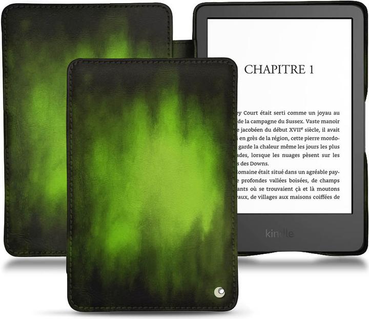 Actual product image Noreve Horizontal leather flap shell (Kindle)