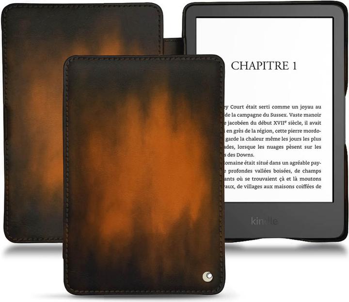 Actual product image Noreve Horizontal leather flap shell (Kindle)