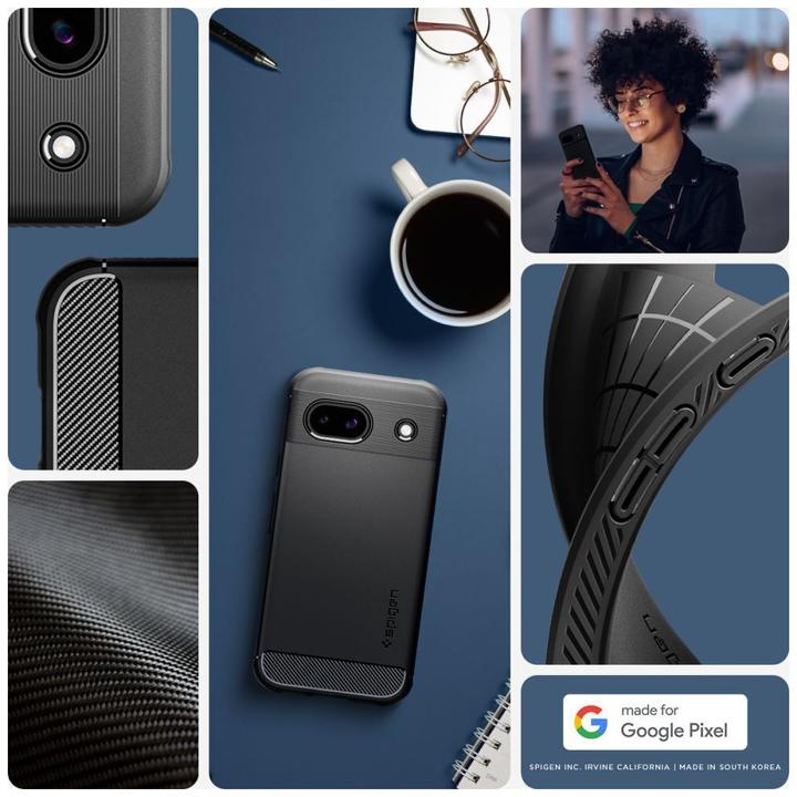 Actual product image Spigen Rugged Armor Case (Google Pixel 8)