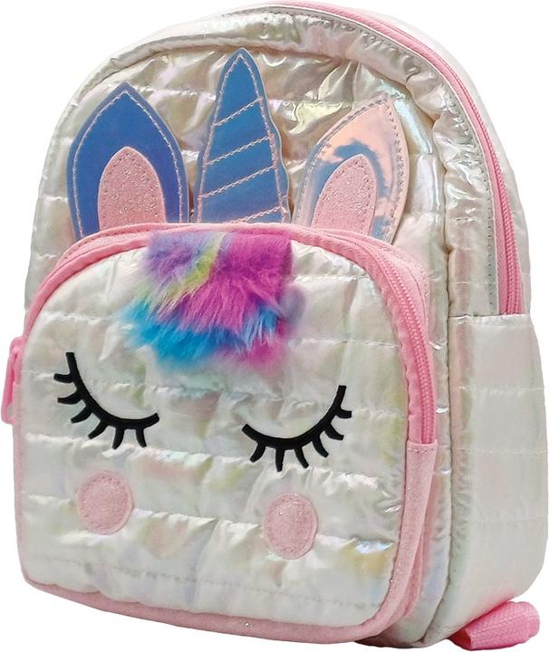Immagine prodotto Stnux Rucksack Puffy Einhorn weiss
