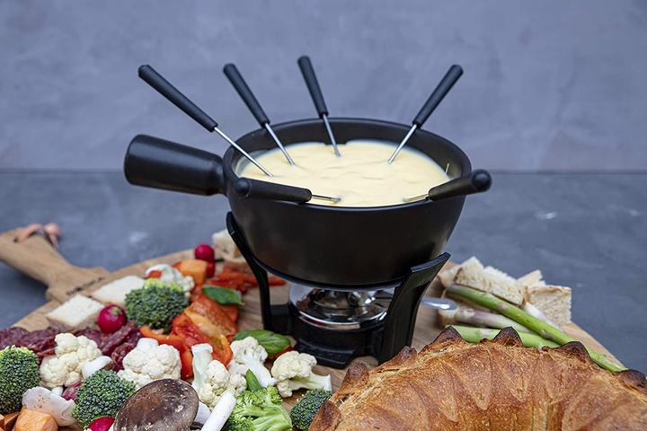 Image du produit Boska Service à fondue Nero (Fondue au fromage, Fondue au chocolat)