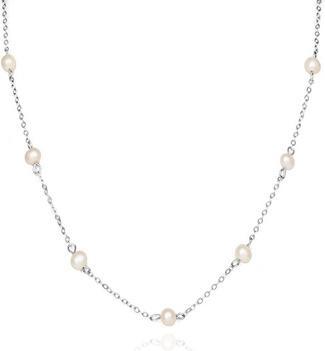 Produktbild Agato Elegant silver necklace with pearls AGS1584/47P