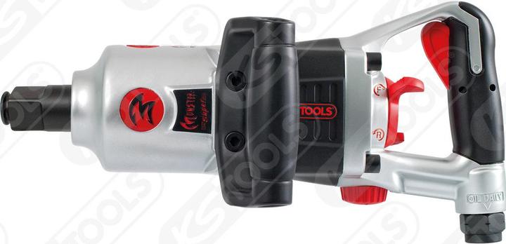 Actual product image KS Tools 1" superMONSTER high performance air impact wrench, 3405 Nm, length 350 mm (Air blast)