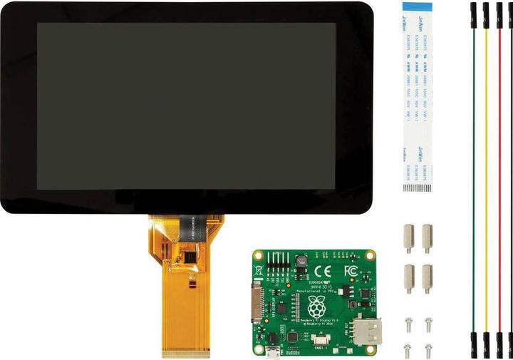 Produktbild Raspberry Pi Touch-Bundle DIY inkl. 4 B 2 GB