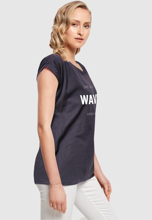 Produktbild Merchcode Ladies Summer - Life is a wave T-Shirt - 118923 (XXL)