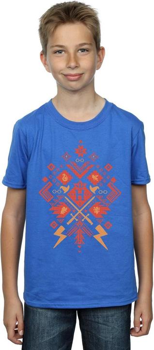 Image du produit - T-shirt CHRISTMAS FAIR ISLE - Garçon (140, 146)