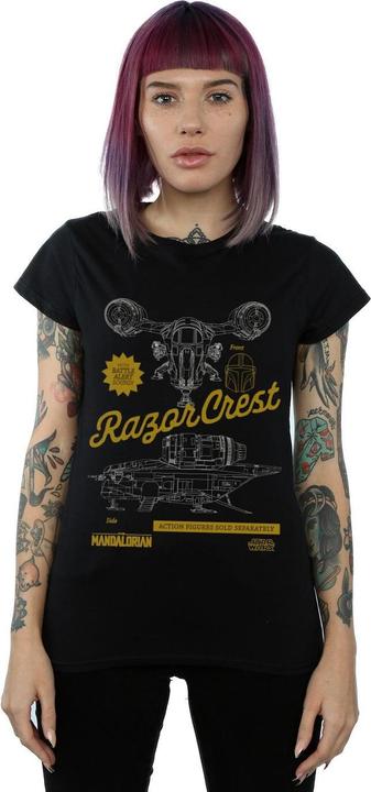 Produktbild Star Wars The Mandalorian The Razor Crest TShirt (XXL)