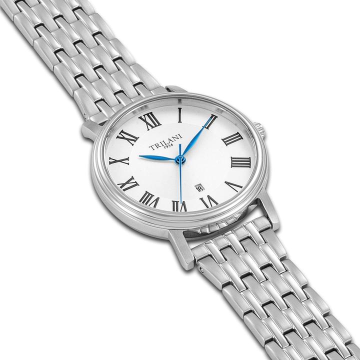Immagine prodotto Trilani Orologio al quarzo da donna in acciaio inossidabile - 30488 (Orologio da polso analogico, 32 mm)