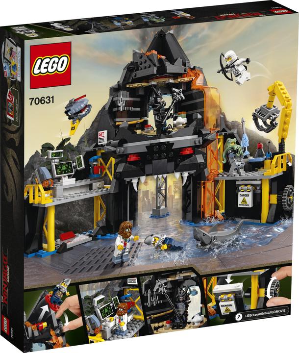 Image du produit LEGO Cachette volcanique Ninjago Garmadon (70631, LEGO Ninjago)