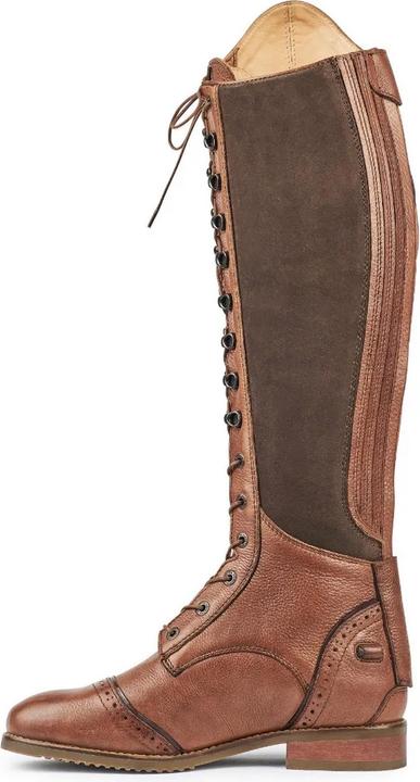 Actual product image Moretta Womens/Ladies Maddalena Leather Long Riding Boots (38)
