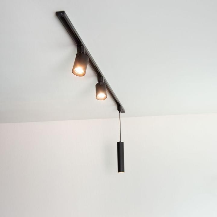 Actual product image Lucide TRACK - 1M LINE TRACK - Track system - Black 09950/01/30