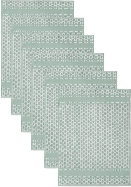 Actual product image Aspero 6 Terry Cotton Tea Towels (50 x 70 cm)