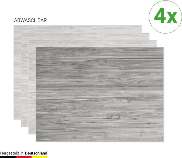 CoverYourDesk Grey wood grain