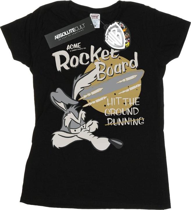 Looney Tunes Wile E Coyote Rocket Board TShirt