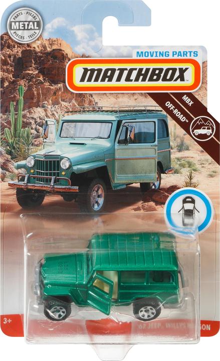 Actual product image Matchbox Cars with moving parts range