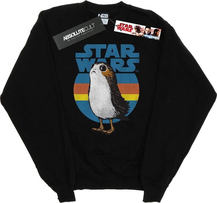 Actual product image Star Wars Mens The Last Jedi Porg Sweatshirt (XL)