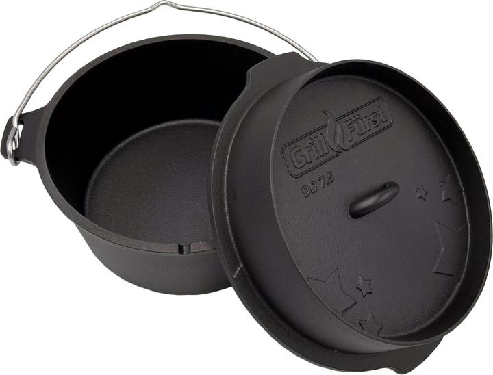 Actual product image Grillfürst Dutch Oven 7,5 flat